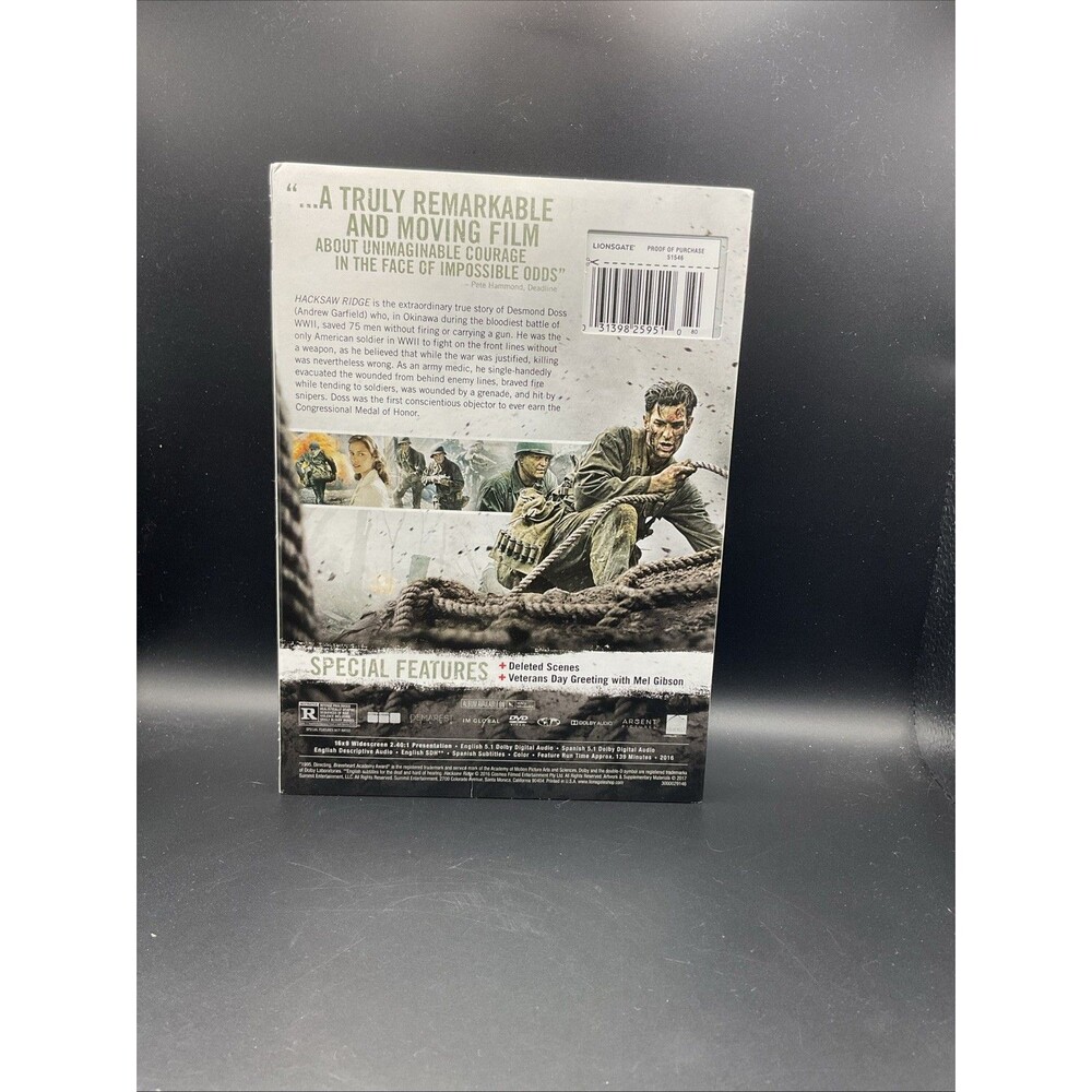 Hacksaw Ridge - GOOD - Picture 2 of 4
